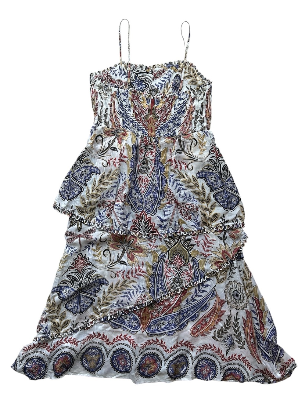 FARM Rio Boho Glam Floral Sundress NWT Size XL - Picture 7 of 10